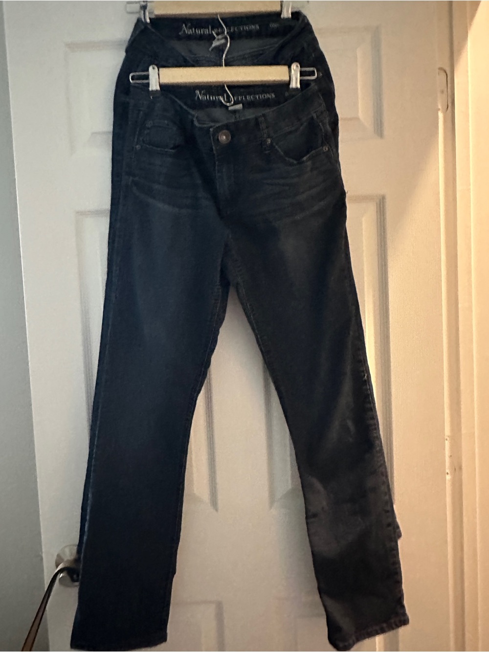 Naturals Women's Straight-Leg Jeans 2 pair